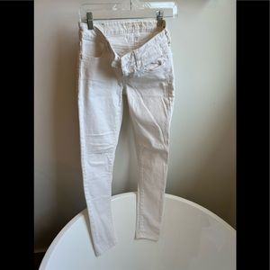 White American eagle jeans